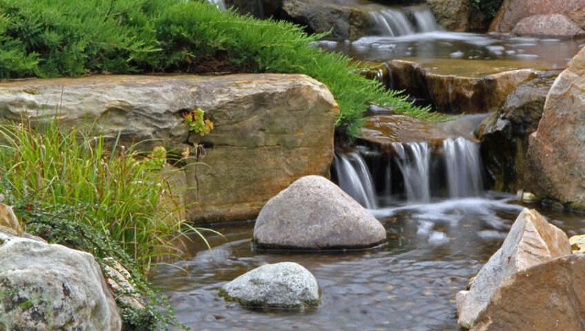 Large Ft Pondless Waterfall - BLC Yardworks Yorkville, IL