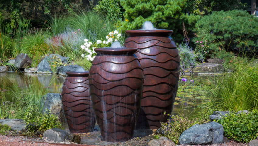 Scalloped Urn - BLC Yardworks Yorkville, IL