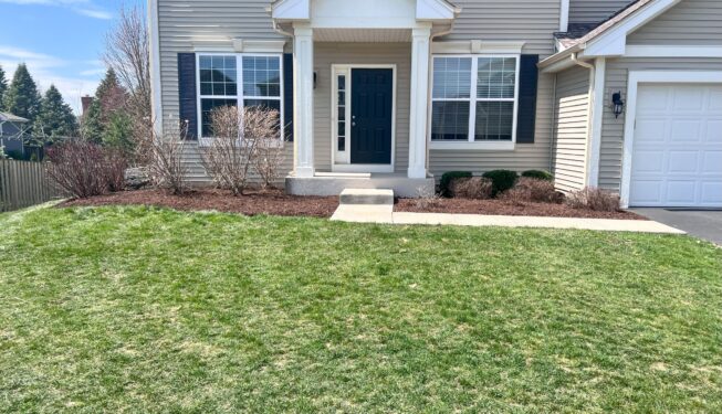 Front Cleaning Spring Clean - BLC Yardworks Yorkville, IL