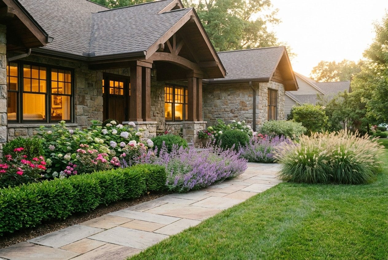 BLC Yardworks professional lawn mowing and edging service