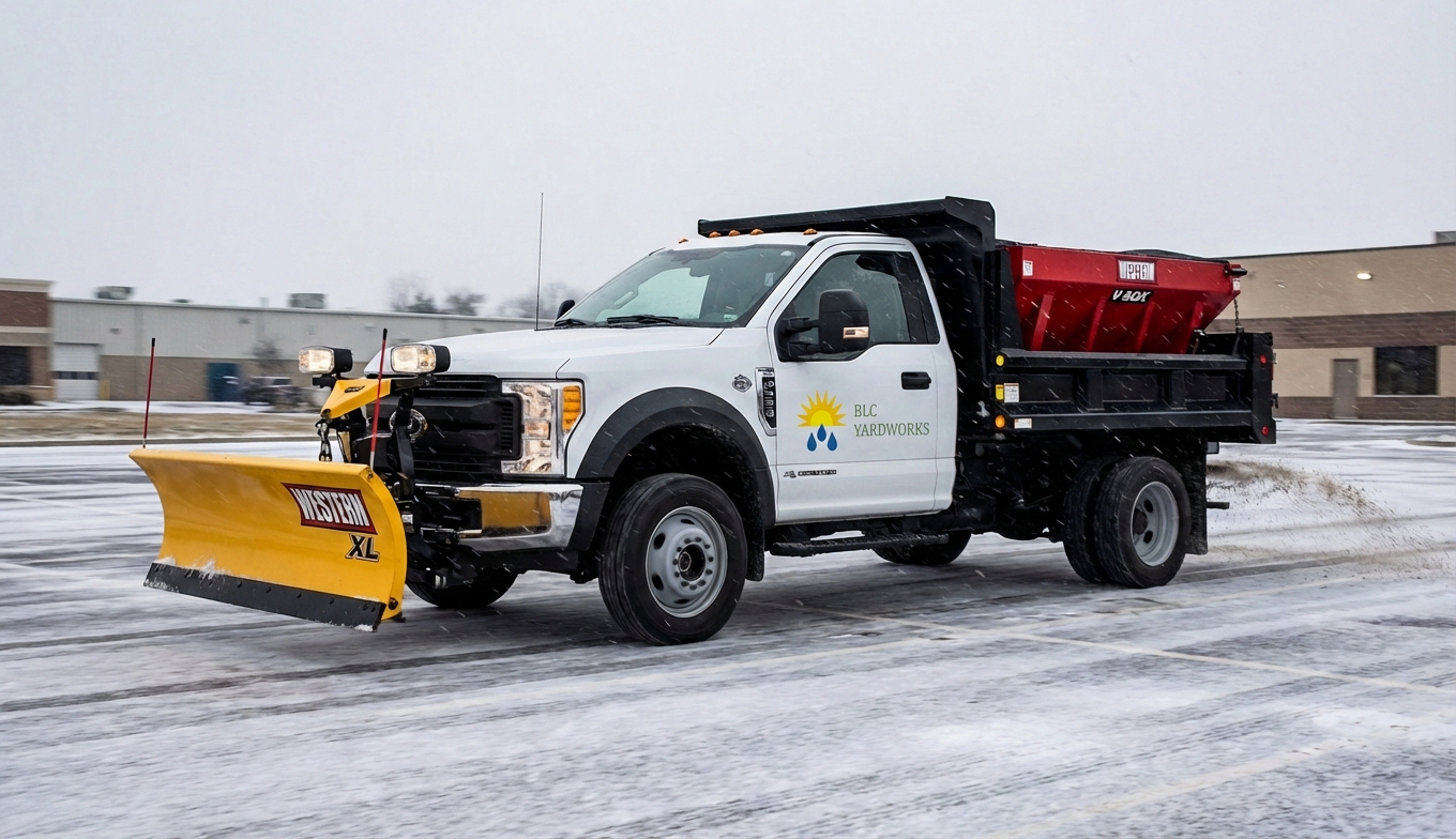 BLC Yardworks winter preparation service in Yorkville