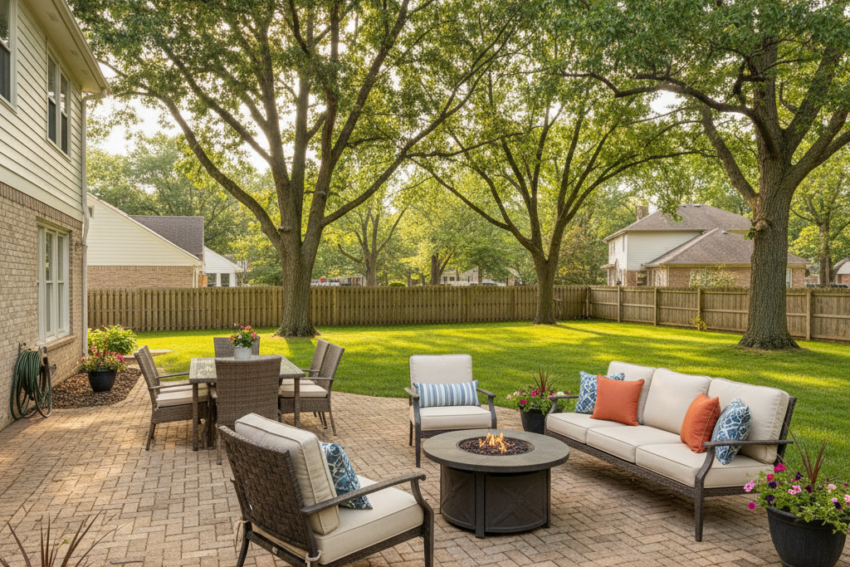 Paver patio in Plainfield, IL